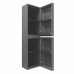 Шкаф Vincea Каприз (Caprise) VSC-4CA150MLG-L подвесной, левый, 1500*404*350, светло-серый матовый Шкаф Vincea Каприз (Caprise) VSC-4CA150MLG-L подвесной, левый, 1500*404*350, светло-серый матовый