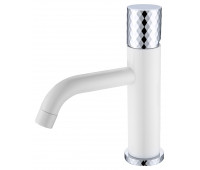 Смеситель STICK для умыв. низ. WHITE DIAMOND CHROME Boheme 121-WCR 