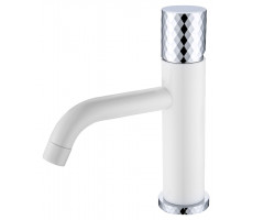 Смеситель STICK для умыв. низ. WHITE DIAMOND CHROME Boheme 121-WCR 