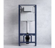 Комплект: инсталляция с подвесным унитазом FlashClean, с сиденьем микролифт и клавишей AM.PM Spirit V2.0 IS450A38.701700 Белый; синий; черный 