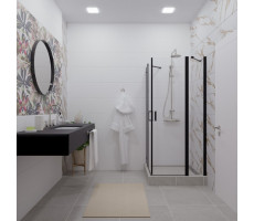 Душевая ширма Тау-Блэк, 90х90, квад.  Triton Щ0000054036 