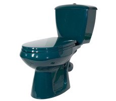 Унитаз-компакт Оскольская керамика Элисса Стандарт, с сиденьем, зеленый 43325110202 Унитаз-компакт Оскольская керамика Элисса Стандарт, с сиденьем, зеленый 43325110202