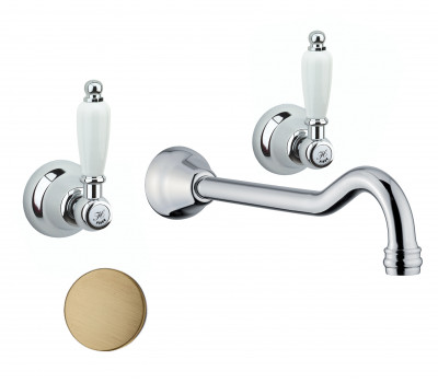 Смеситель для раковины Fiore COLONIALE 02ZZ0636, бронза