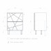 Тумба VIGO Geometry под раковину Geometry 600-0-2 Como 15  