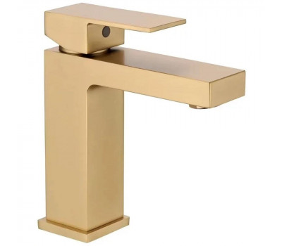 Смеситель для раковины Grocenberg GB2008MG, матовое золото 