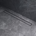 Трап для душа линейный, универсальный затвор Tile, 80 см AM.PM MasterFlow W01SC-U11-080-04BM Черный 