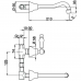 Смеситель для раковины CISAL Arcana Toscana TS00351021 