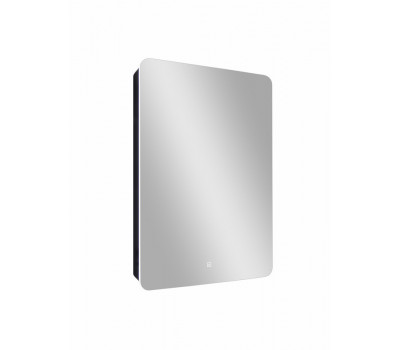 Зеркало-шкаф CONTINENT Eltoro black LED 560х850 правый МВК113 