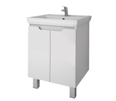 Тумба под раковину подвесная Dreja Q Plus (D) 55 см, белый
