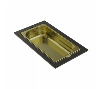 Контейнер, OMOIKIRI DC-03-1, размер 376*220*65, цвет-светлое золото 4999083 