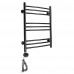 Полотенцесушитель электрический Domoterm Калипсо Калипсо П9 500x700 ЧРН EL Черный, матовый Полотенцесушитель электрический Domoterm Калипсо Калипсо П9 500x700 ЧРН EL Черный, матовый