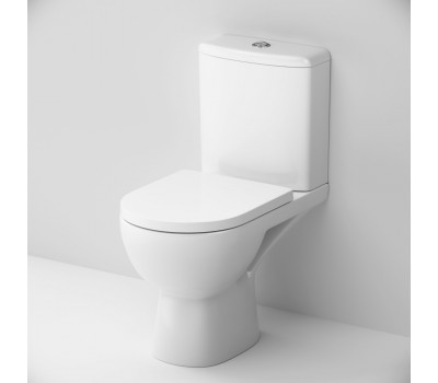 Унитаз-компакт FlashClean с сиденьем микролифт AM.PM Sunny C85C8600SC Белый 