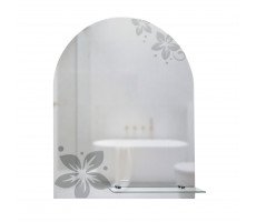 Зеркало MIXLINE Анис 53х68 с полкой 552588  