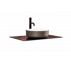 Столешница стекло Armadi Art 80см прямая BLACK 853-080-B 