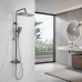 Душевая система Shevanik S4436T, оружейная сталь