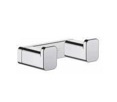 Крючок для ванной комнаты двойной Rose RG1821, хром Крючок для ванной комнаты двойной Rose RG1821, хром