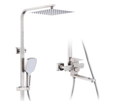 Душевая система Prohanss P30.24.05, сатин 