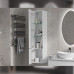 Шкаф Velvex  Luna 350 навесной белый pp.LUN.35  