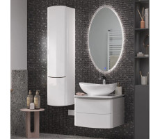 Шкаф Velvex  Luna 350 навесной белый pp.LUN.35  