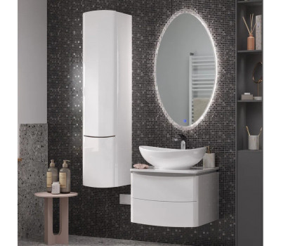 Шкаф Velvex  Luna 350 навесной белый pp.LUN.35  
