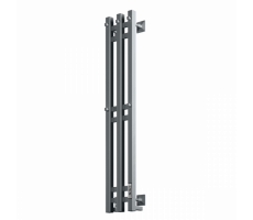 Полотенцесушитель электрический Comfysan Alto-K EC-3 120/15, ТИТАНОВЫЙ ГРАФИТ RAL 