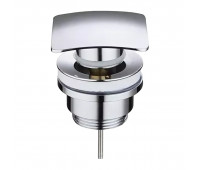 Донный клапан AZARIO для раковины, квадрат, CLIC-CLAC, G 1 1/4, латунь, хром AZ-106-CHR 