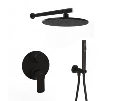 Комплект на 2 потребителя Viva Style PAINI, для душа, черный P4YOSET26911SH 