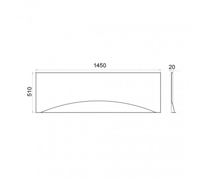Экран к ванне Стандарт 145 Triton Щ0000050935 