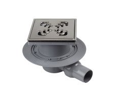 Точечный трап Pestan Confluo Standard 15х15 Square Mask 13000073 хром 