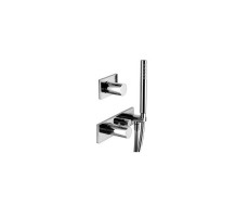 Смеситель для душа термостат Fantini Milano 31 93 4712B Матовая сталь 