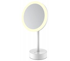 Зеркало настольное с увеличением 5х JAVA S-M551W белый Зеркало настольное с увеличением 5х JAVA S-M551W белый