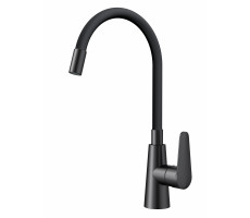 Смеситель для кухни гибкий излив черный графит K48GMB ESKO 