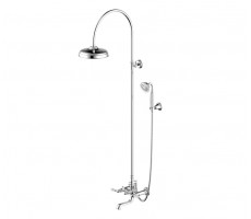 Душевая колонна со смесителем для ванны Bravat Art F65193CP-A2-RUS Хром 