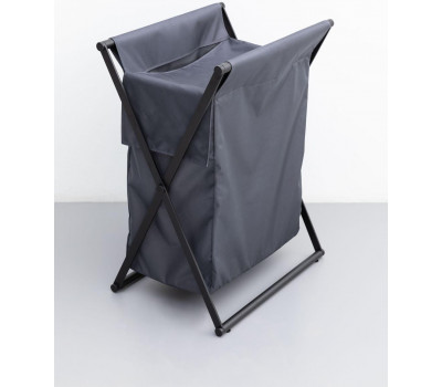 Корзина для белья Allen Brau Priority черный/серый 