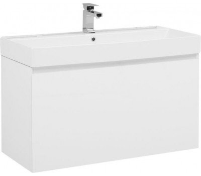 Тумба под раковину Aquanet Йорк 100 белый Тумба под раковину Aquanet Йорк 100 белый