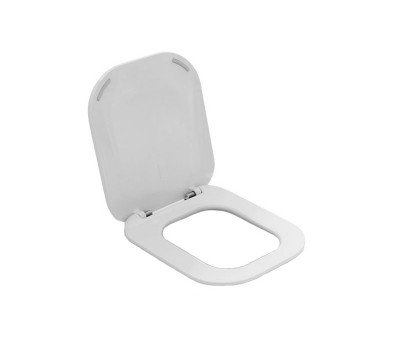 Сиденье для унитаза с автоматическим закрыванием Hatria Y1EY01 FUSION 48 цвет белый