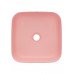 Раковина накладная квадратная AQUAme AQM5011 розовый матовый Раковина накладная квадратная AQUAme AQM5011 розовый матовый