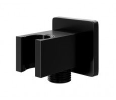 Подключение шланга WasserKRAFT Встраиваемая продукция A222 черный матовый  Подключение шланга WasserKRAFT Встраиваемая продукция A222 черный матовый