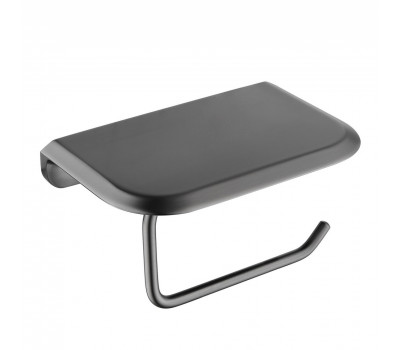 Бумагодержатель с полкой для телефона ABBER Nord AA1530NG никель Бумагодержатель с полкой для телефона ABBER Nord AA1530NG никель