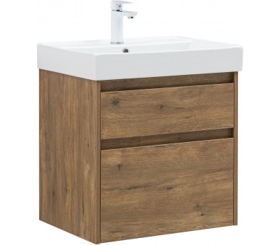 Тумба с раковиной Aquanet Nova Lite 2.0 60 2 ящ. цв. дуб рустикальный 00348189 Тумба с раковиной Aquanet Nova Lite 2.0 60 2 ящ. цв. дуб рустикальный 00348189