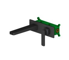 Смеситель для раковины встроенный Timo Torne черный 4371/03SM черный Смеситель для раковины встроенный Timo Torne черный 4371/03SM черный