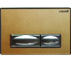  Кнопка для инсталляции золото стекло CREAVIT GP4008.00 Золото 