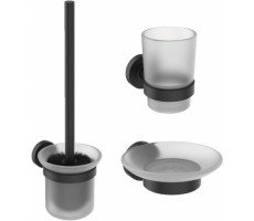 Набор аксессуаров Ideal Standard Silk Black Iom A9245XG Черный Набор аксессуаров Ideal Standard Silk Black Iom A9245XG Черный