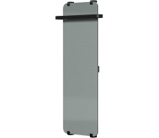 Полотенцесушитель электрический Allen Brau Infinity 120x44 с рейлингом 2.0, черный матовый Полотенцесушитель электрический Allen Brau Infinity 120x44 с рейлингом 2.0, черный матовый