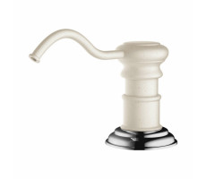 Дозатор для жидкого мыла, OMOIKIRI OM-01, размер 68*114*318, цвет дозатора-белый 4995012 