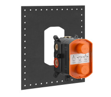 Встраиваемая часть для термостатического смесителя настенного для душа, цвет хром Gessi Emporio Via manzoni 38269#031 Встраиваемая часть для термостатического смесителя настенного для душа, цвет хром Gessi Emporio Via manzoni 38269#031