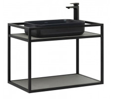 Консоль под раковину Allen Brau Liberty 75 1.33001.BB черный браш 