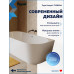 Ванна акриловая 170x80 пристенная Teymi Lempi L левая белая глянцевая T130204 Ванна акриловая 170x80 пристенная Teymi Lempi L левая белая глянцевая T130204