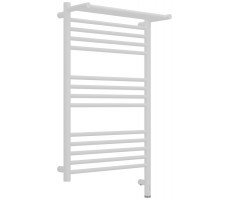 Полотенцесушитель Сунержа Богема 3.1 с 1 полкой 532*215*924 нижнее справа МЭМ цвет-белый матовый 30-6007-8050 