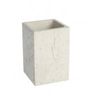 Стакан для зубных щеток FIXSEN Sole FX-301-3 хром | бежевый 